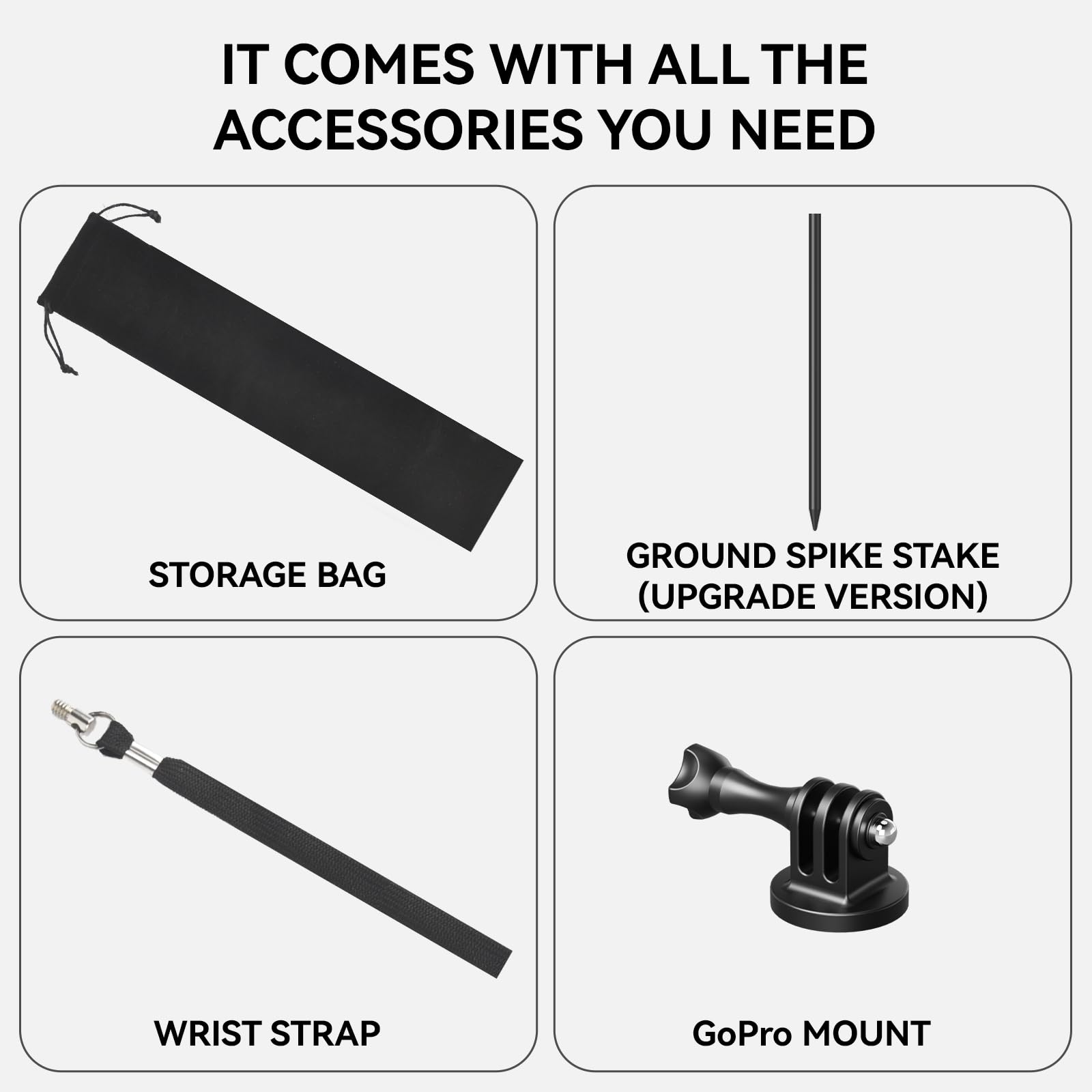 Amazon.com: Golf Monopod Stick, Golf Swing Phone Holder, 46